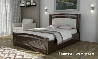 Кровать глянец премиум Наоми 16