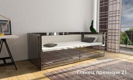 Кровать глянец премиум Наоми 121